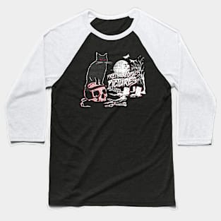 Graveyard (Light) Baseball T-Shirt